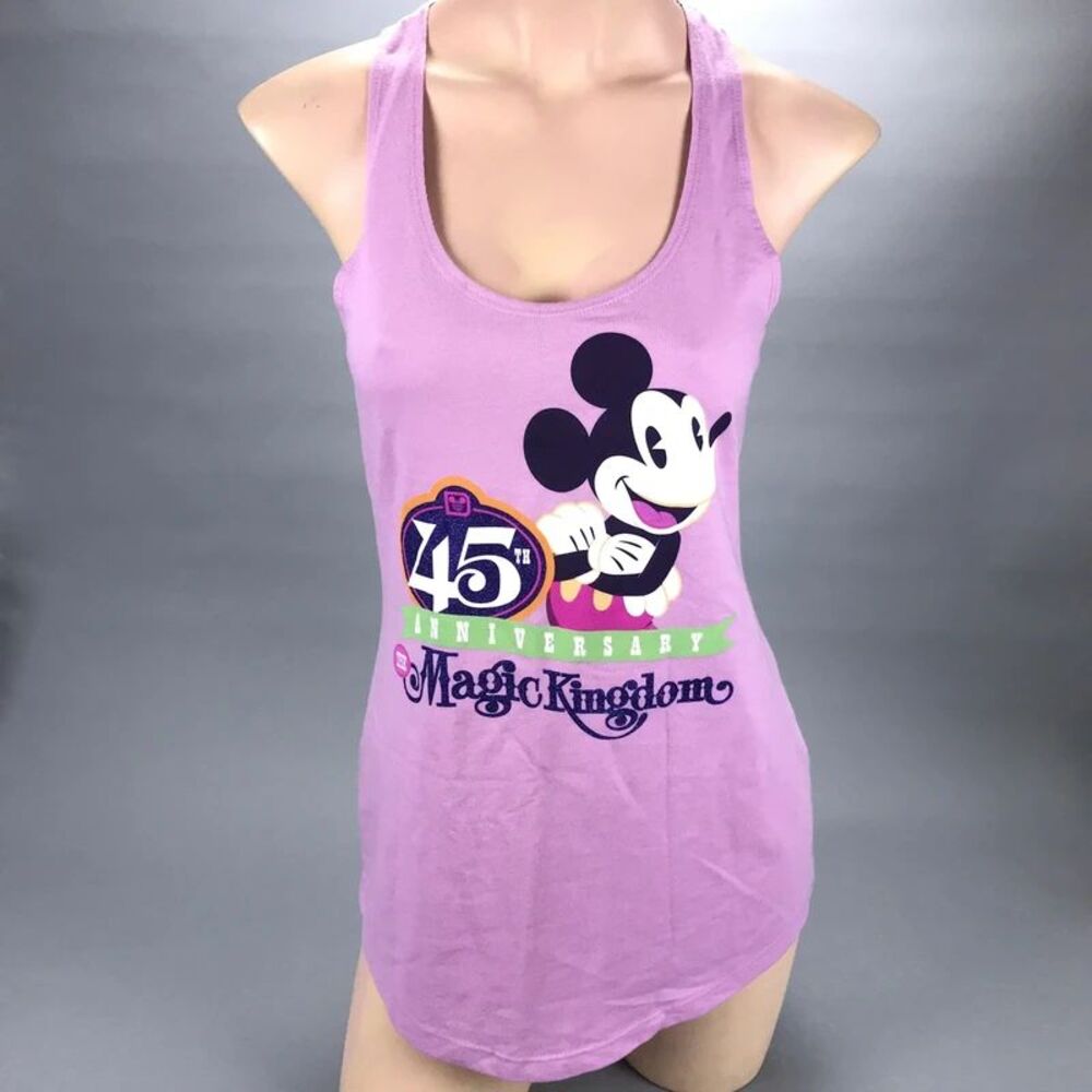Disney Parks Magic Kingdom 45th Anniversary Tank Top Size M